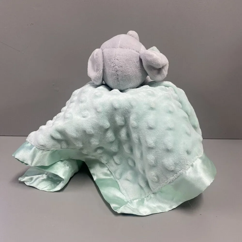 Child of Mine Carter's Sweet Little One Elephant Lovey Security Blanket Rattle